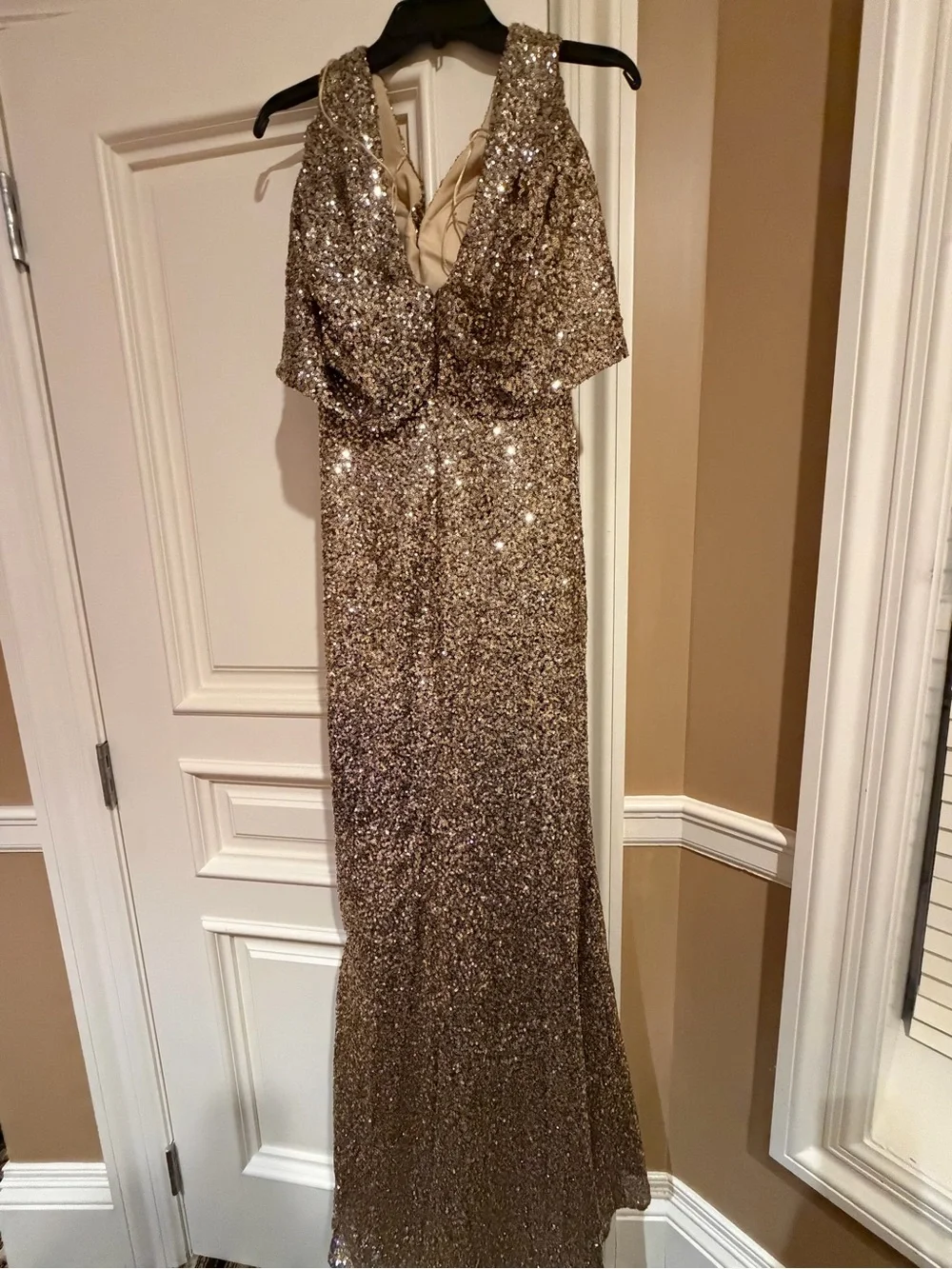 Sequin evening jacket